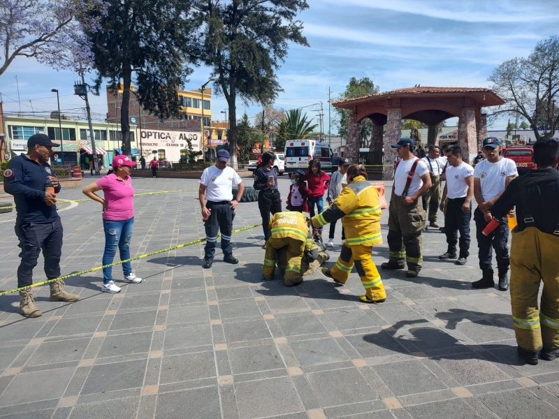 REAFIRMA PROTECCIÓN CIVIL DE MELCHOR OCAMPO HABILIDADES EN CASO DE EMERGENCIA