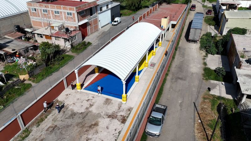ENTREGA DE ARCOTECHO EN EL PLANTEL DE LA ESCUELA CAM NO. 22, VISITACIÓN