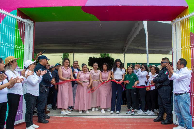 Melchor Ocampo vive una fiesta deportiva con la reinauguración del Deportivo Municipal
