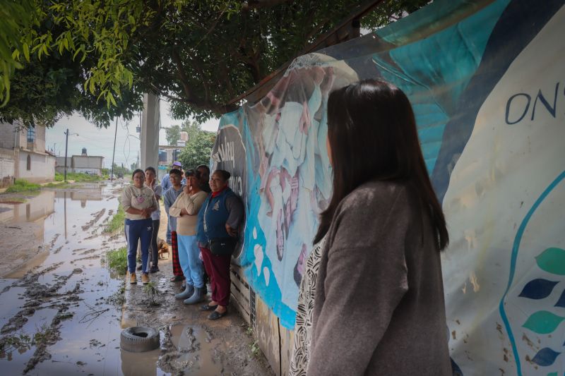 Atiende Gobierno Municipal solicitud de vecinos para mitigar inundaciones en temporada de lluvias