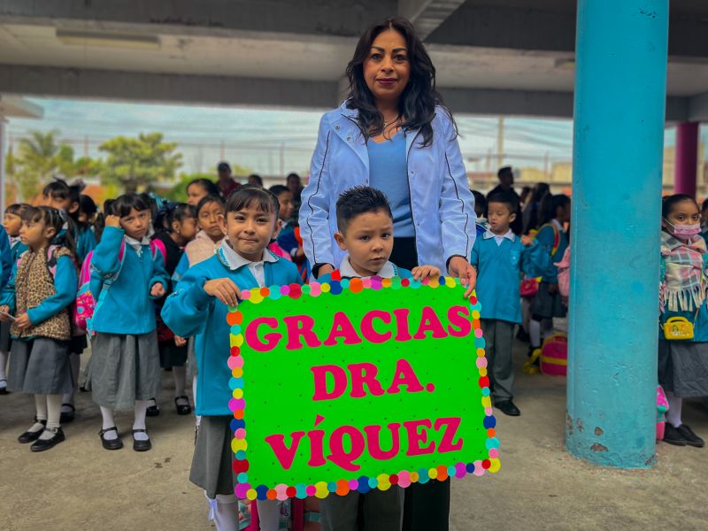 Inicio de Ciclo Escolar en la Primaria Francisco I. Madero de Visitación