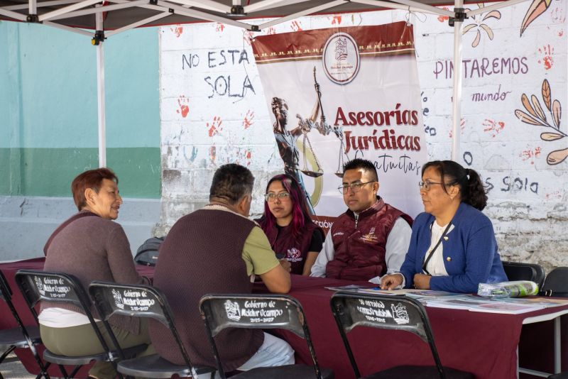Visitaduría Itinerante acerca servicios de derechos humanos a la ciudadanía en Melchor Ocampo