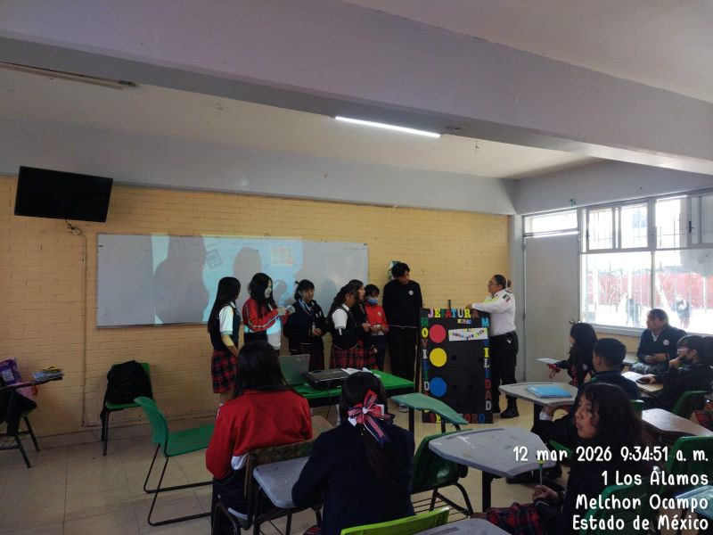 Fomentan cultura vial en estudiantes de Melchor Ocampo