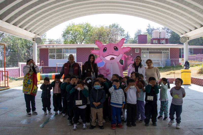Gobierno de Melchor Ocampo fomenta la educación ambiental desde la infancia