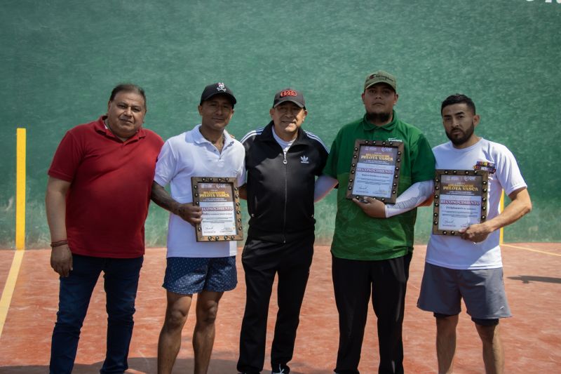 Se llevó a cabo con éxito el Torneo Relámpago de Frontón en Melchor Ocampo