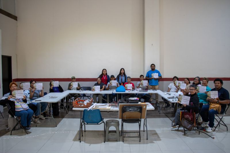 Se llevó a cabo con éxito el Curso de Electricidad Doméstica en Melchor Ocampo