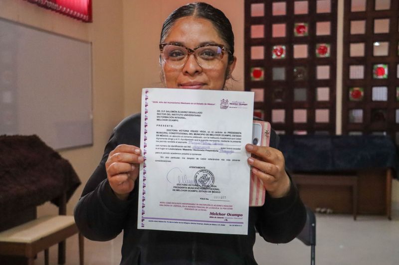 Gobierno de Melchor Ocampo continúa impulsando la educación con convenios académicos