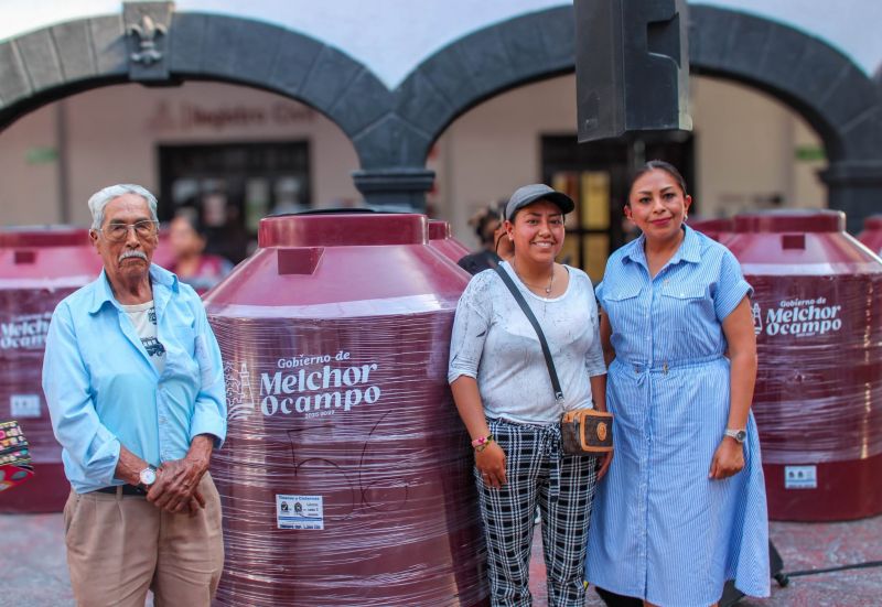 CONTINUAMOS TRABAJANDO POR UNA MEJOR CALIDAD DE VIDA PARA LAS FAMILIAS DE MELCHOR OCAMPO
