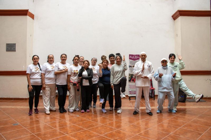 El Tai Chi promovió el bienestar y la armonía en Melchor Ocampo
